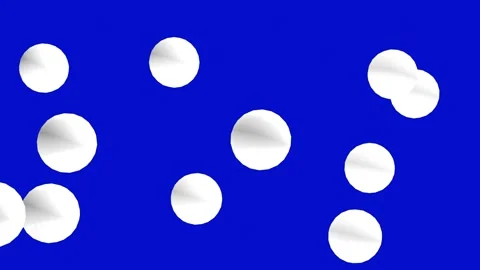 Seamless 4K animation of floating white spheres against a vibrant. 스톡 동영상 332302872