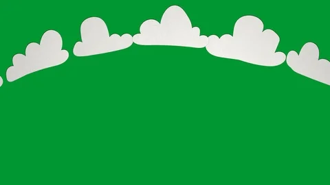 Seamless 4K Cloud Stop Motion Animation Stock Footage 112929562