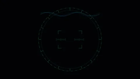 Seamless 4K High-Frequency Algorithmic Trading Terminal Market Depth Looping HUD Stock Footage 347661804