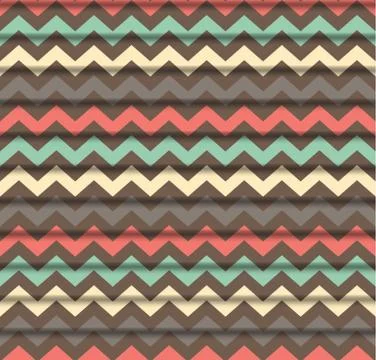 Seamless abctract pattern with color lines background Stock Illustration