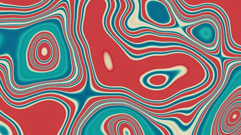Seamless abstact pattern with colorful stripes. Stock Footage 244673093