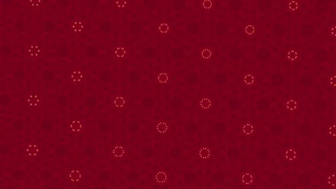 Seamless abstract animation in deep red tones with structured geometric pattern Stock-Footage 330516495