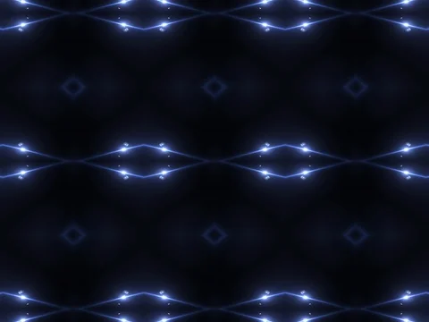 Seamless Abstract Animation Kaleidoscopic Light Motion Background Stock Footage 76309986