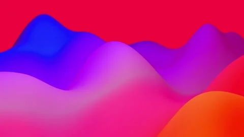 Seamless Abstract Animation - A mesmerizing loop of fluid gradients, ideal for Stock Footage 315470304