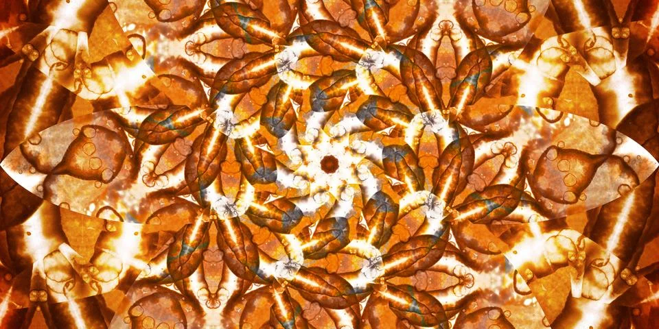 Seamless abstract art pattern. Panoramic abstract texture Stock Photos