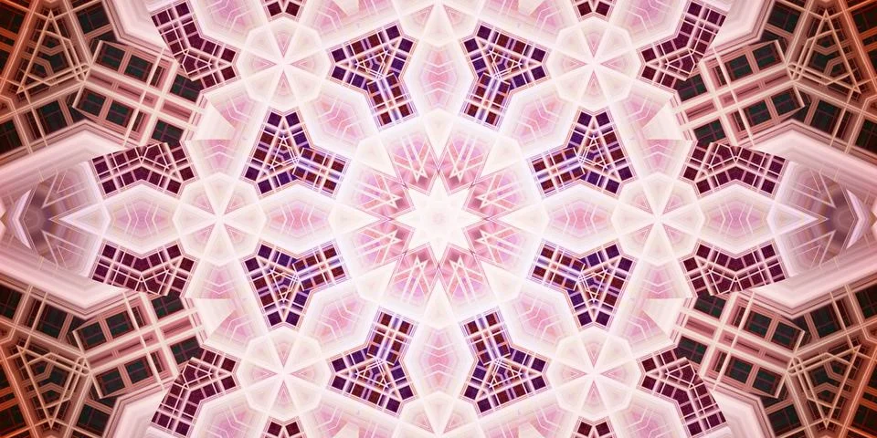 Seamless abstract art pattern. Panoramic abstract texture Foto stock