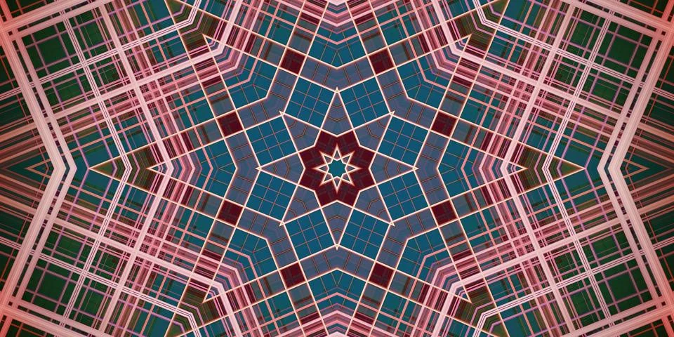 Seamless abstract art pattern. Panoramic abstract texture Stock Photos