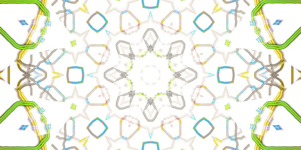 Seamless abstract art pattern. Panoramic abstract texture Foto stock