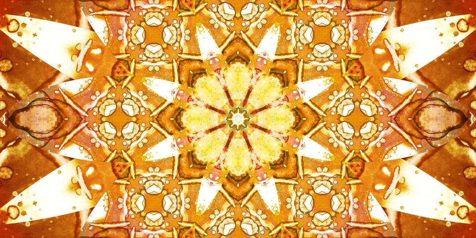Seamless abstract art pattern. Panoramic abstract texture Stock Photos