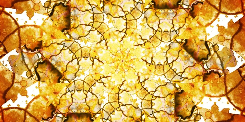 Seamless abstract art pattern. Panoramic abstract texture Stock Photos