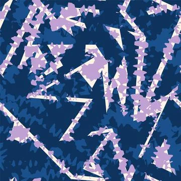 Seamless abstract backdrop with with curved geometry elements  Stock Illustration