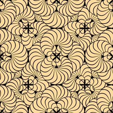 Seamless abstract background for design Stock Illustration