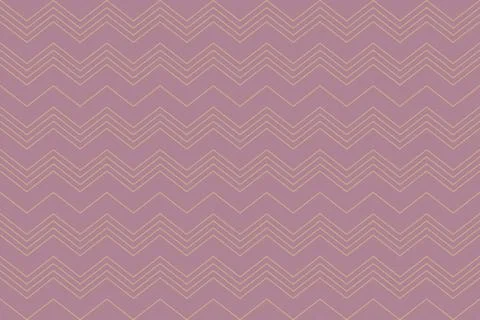 Seamless abstract background pattern made with thin zigzag lines. Stock Illustration