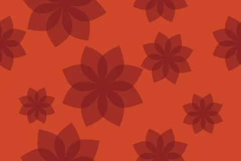 Seamless, abstract background pattern made with curvy geometric shapes 스톡 일러스트