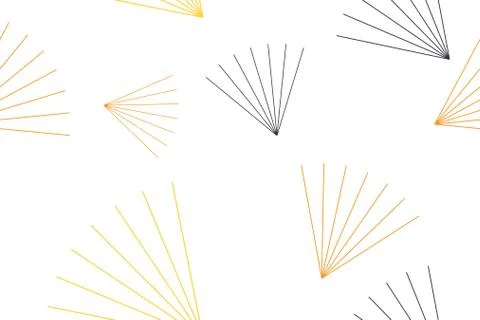 Seamless, abstract background pattern made with lines in light abstraction. Stock Illustration