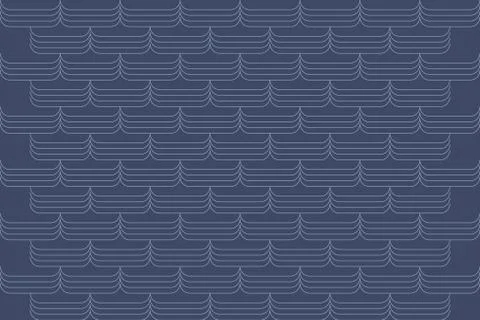 Seamless, abstract background pattern made with repeated thin lines イラスト素材