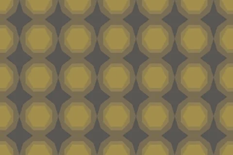 Seamless, abstract background pattern made with transparent geometric shapes. Ilustração Stock