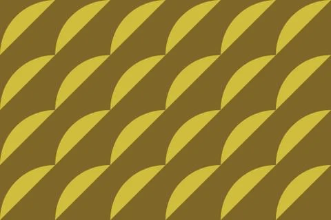 Seamless, abstract background pattern made with circular geometric shapes. Illustrazione stock