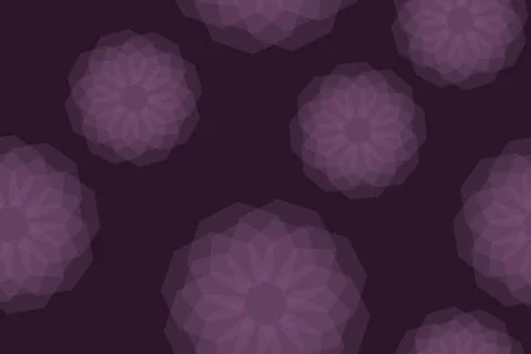 Seamless, abstract background pattern made with transparent geometric shapes Ilustração Stock
