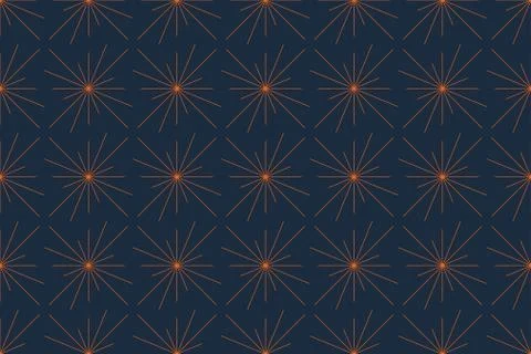 Seamless, abstract background pattern made with lines Illustrazione stock