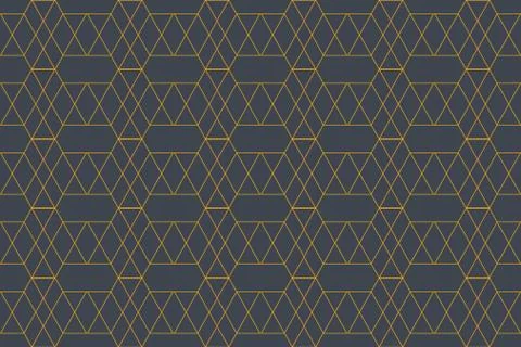 Seamless, abstract background pattern made with thin lines Stock Illustration