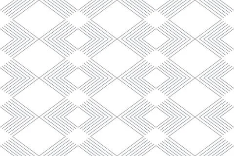 Seamless, abstract background pattern made with repeated lines forming chevrons 스톡 일러스트