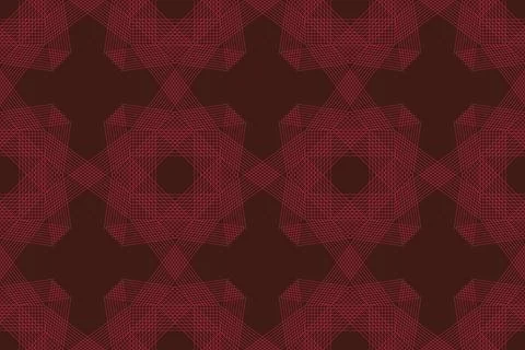 Seamless, abstract background pattern made with repeated lines Stock Illustration