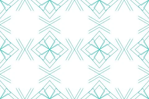 Seamless, abstract background pattern made with lines forming polygonal shapes Stock Illustration