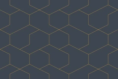 Seamless, abstract background pattern made with lines forming polygonals Stock Illustration