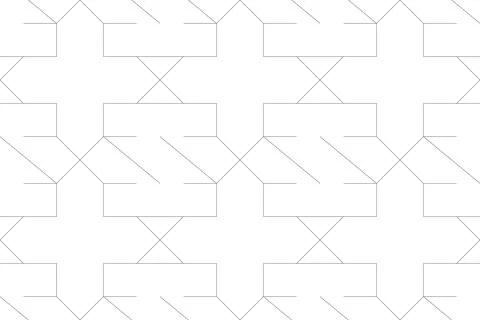 Seamless, abstract background pattern made with lines forming geometric shapes 스톡 일러스트