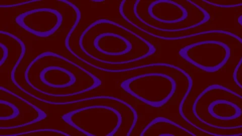Seamless abstract background pattern of repeating wavy lines on deep purple Stock Footage 337162700