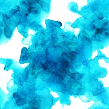 Seamless abstract background pattern with splashes of blue paint イラスト素材