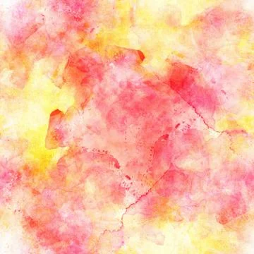 Seamless abstract background pattern wiith pink and yellow splashes Stock Illustration