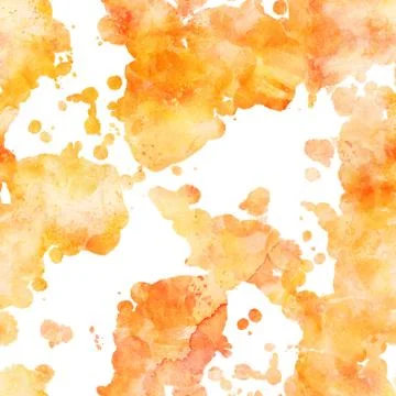 Seamless abstract background pattern wiith golden yellow paint splashes Illustrazione stock