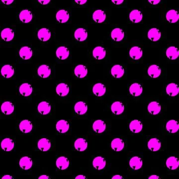Seamless abstract background pattern, wrapping paper, circles figure in pink イラスト素材