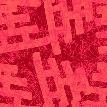 Seamless abstract background in red shades Stock Illustration