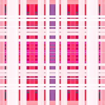Seamless abstract background. Square pattern Scotland. Background from lines Stock Illustration