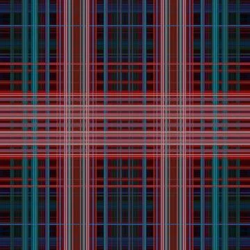 Seamless abstract background. Square pattern Scotland. Background from lines Stock Illustration