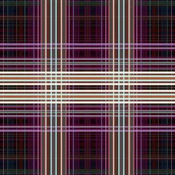 Seamless abstract background. Square pattern Scotland. Background from lines Stock Illustration