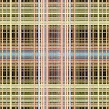 Seamless abstract background. Square pattern Scotland. Background from lines Stock Illustration