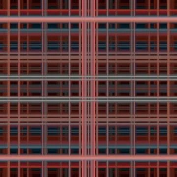 Seamless abstract background. Square pattern Scotland. Background from lines Stock Illustration