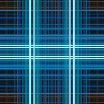 Seamless abstract background. Square pattern Scotland. Background from lines Stock Illustration