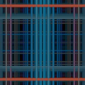 Seamless abstract background. Square pattern Scotland. Background from lines Stock Illustration