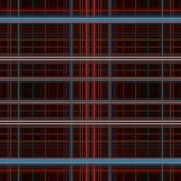 Seamless abstract background. Square pattern Scotland. Background from lines Stock Illustration