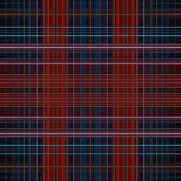 Seamless abstract background. Square pattern Scotland. Background from lines Stock Illustration