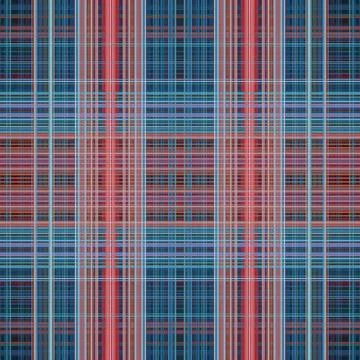 Seamless abstract background. Square pattern Scotland. Background from lines Stock Illustration