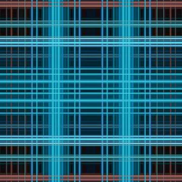 Seamless abstract background. Square pattern Scotland. Background from lines Stock Illustration