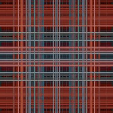 Seamless abstract background. Square pattern Scotland. Background from lines Stock Illustration