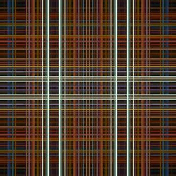 Seamless abstract background. Square pattern Scotland. Background from lines Stock Illustration