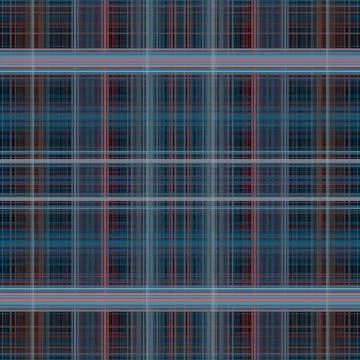 Seamless abstract background. Square pattern Scotland. Background from lines Stock Illustration